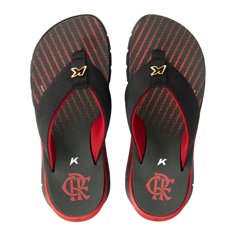 Sandália kenner orak flamengo vermelho