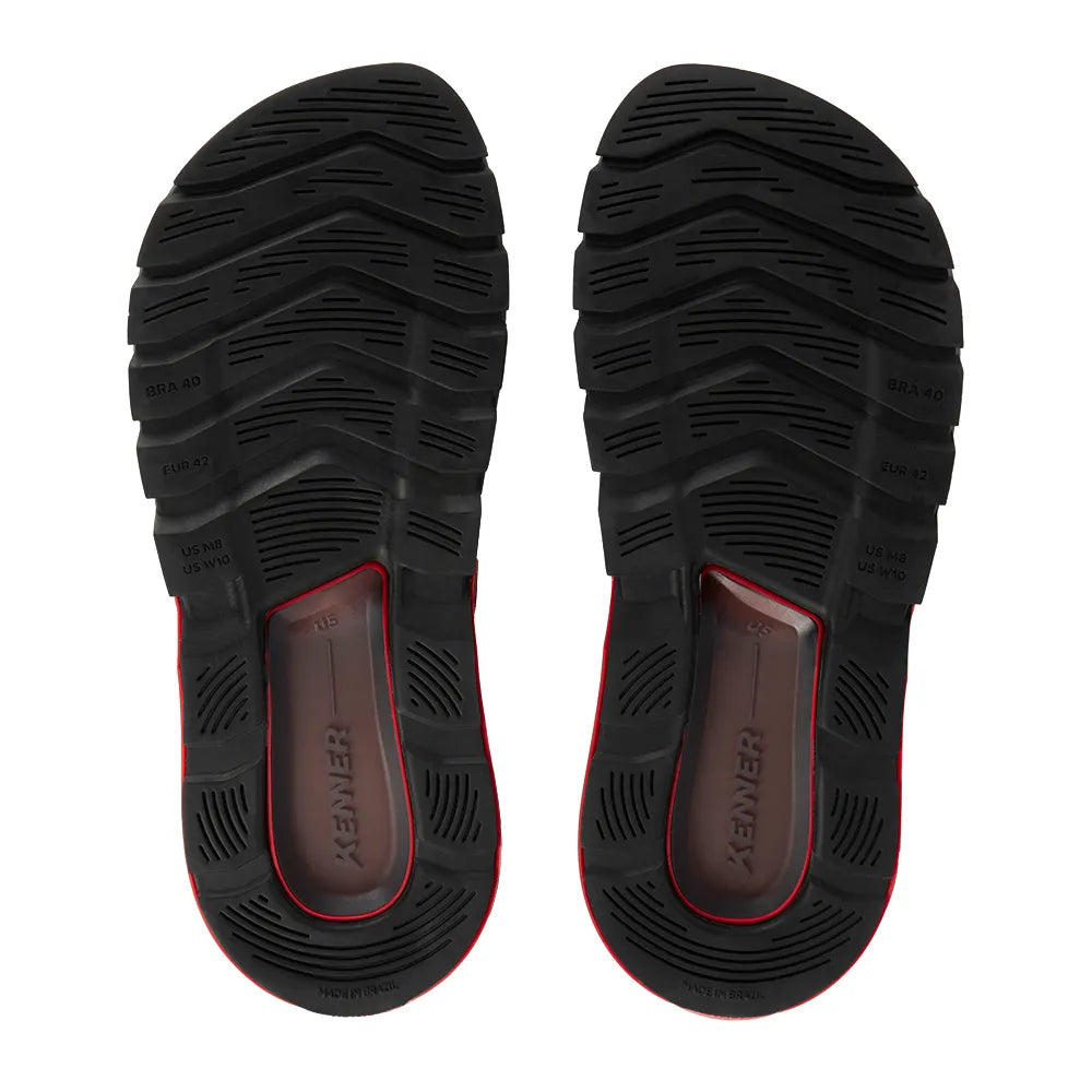 Sandália kenner orak flamengo vermelho