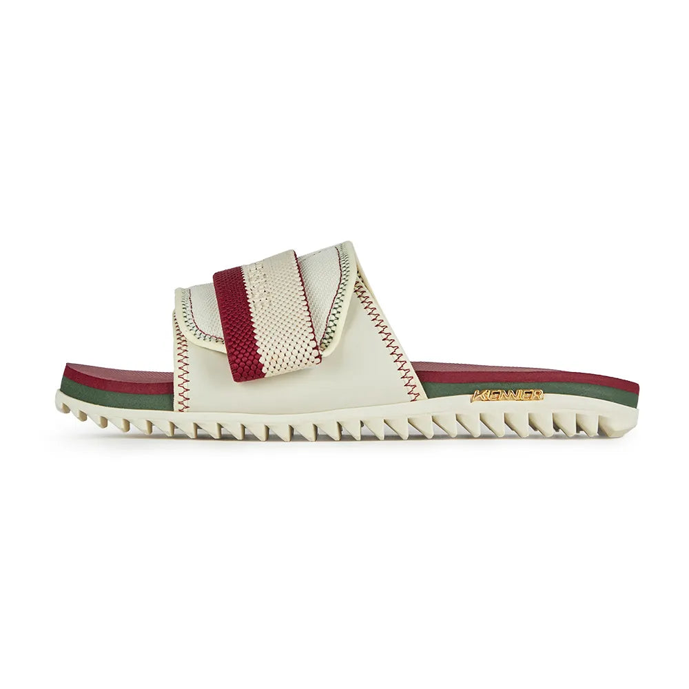 Sandália kenner slide fluminense tricolor