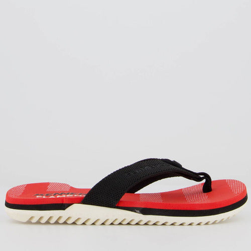 Chinelo Kenner Flamengo Nk6 Pro Juvenil Vermelho