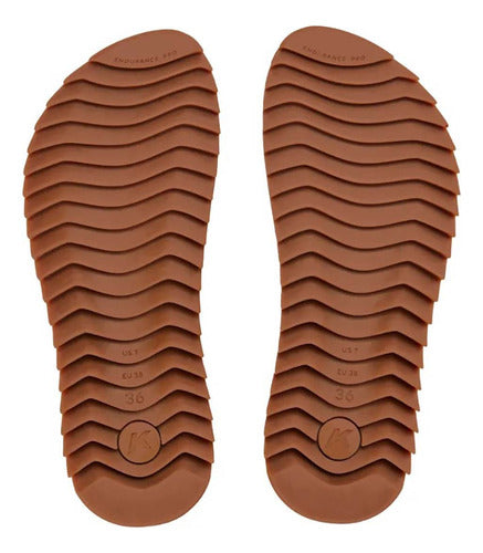Sandália Chinelo Kenner Anitta Kyra From Rio Original Marrom