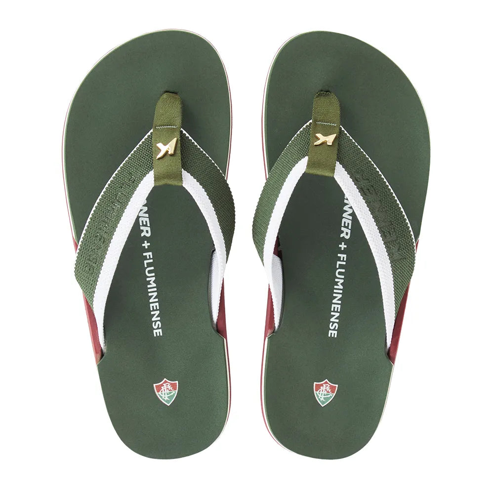 Sandália kenner nk6 pro fluminense tricolor