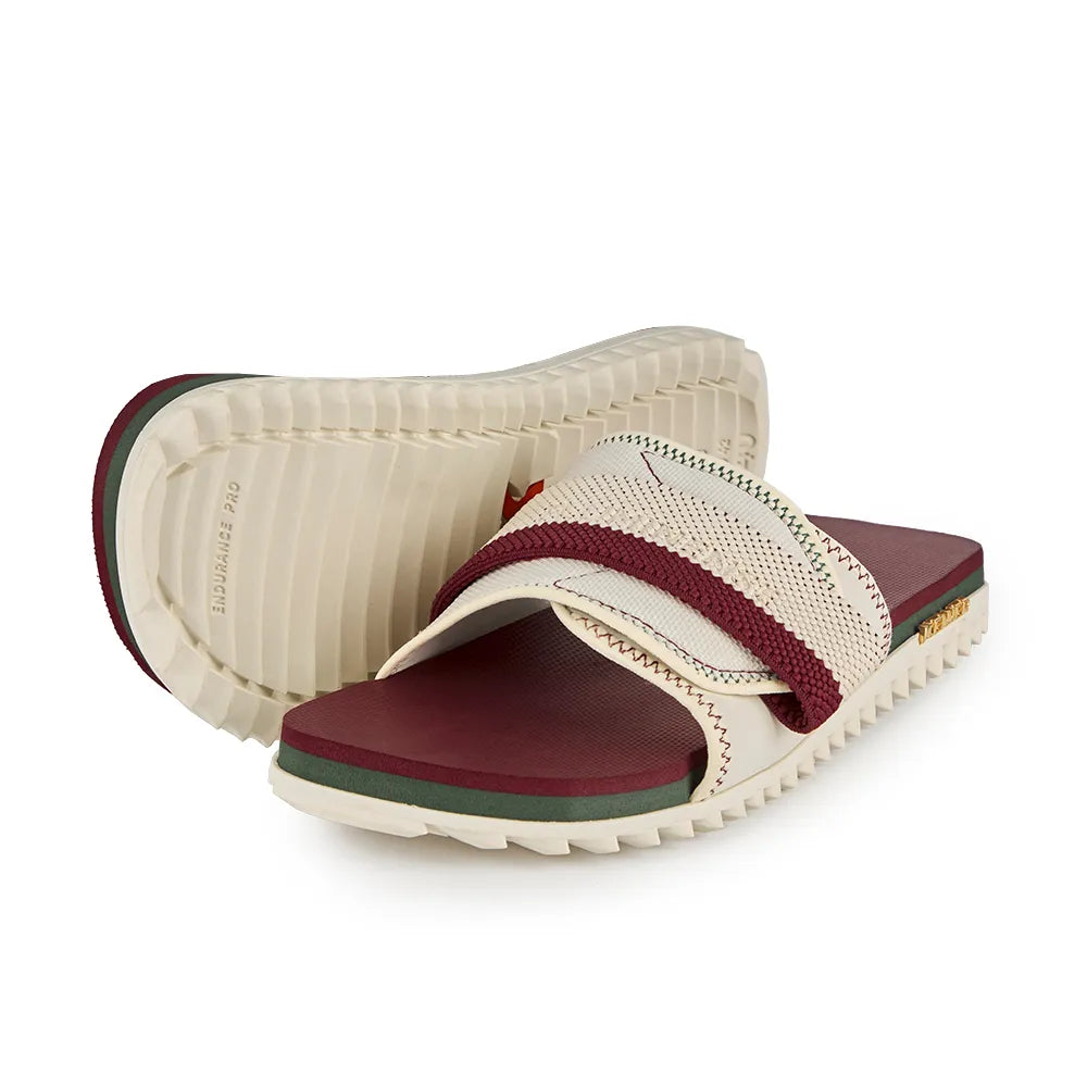 Sandália kenner slide fluminense tricolor